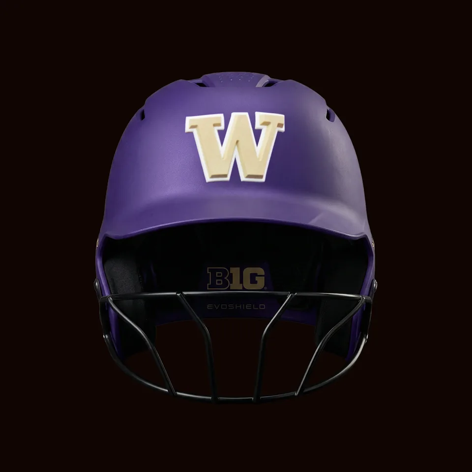 Generated helmet with the Block W logo added