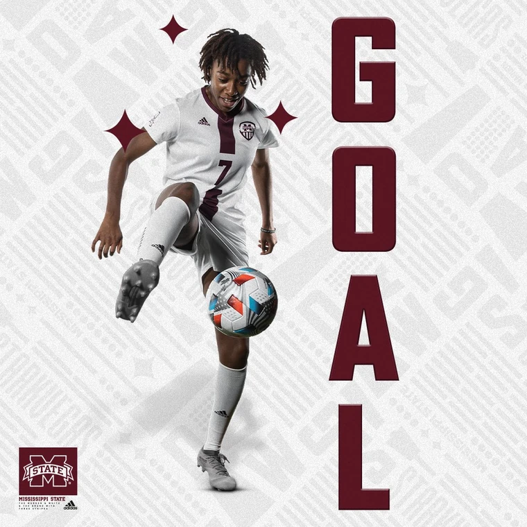 Mississippi State soccer GOAL animated graphic