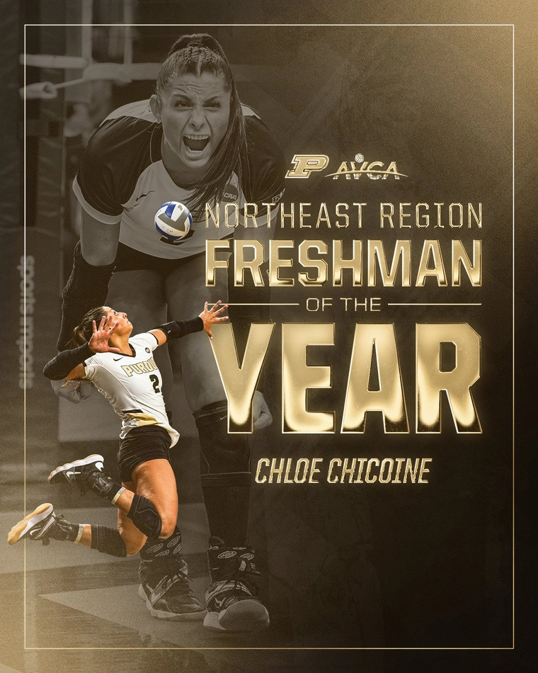 Northeast Region Freshman of the Year graphic