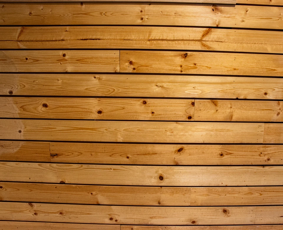 Weathered wood planks