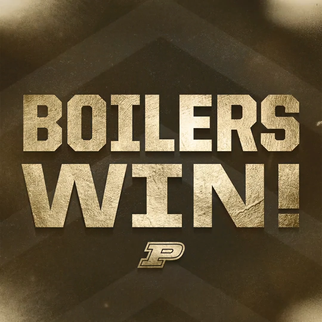 Boilers Win! animation